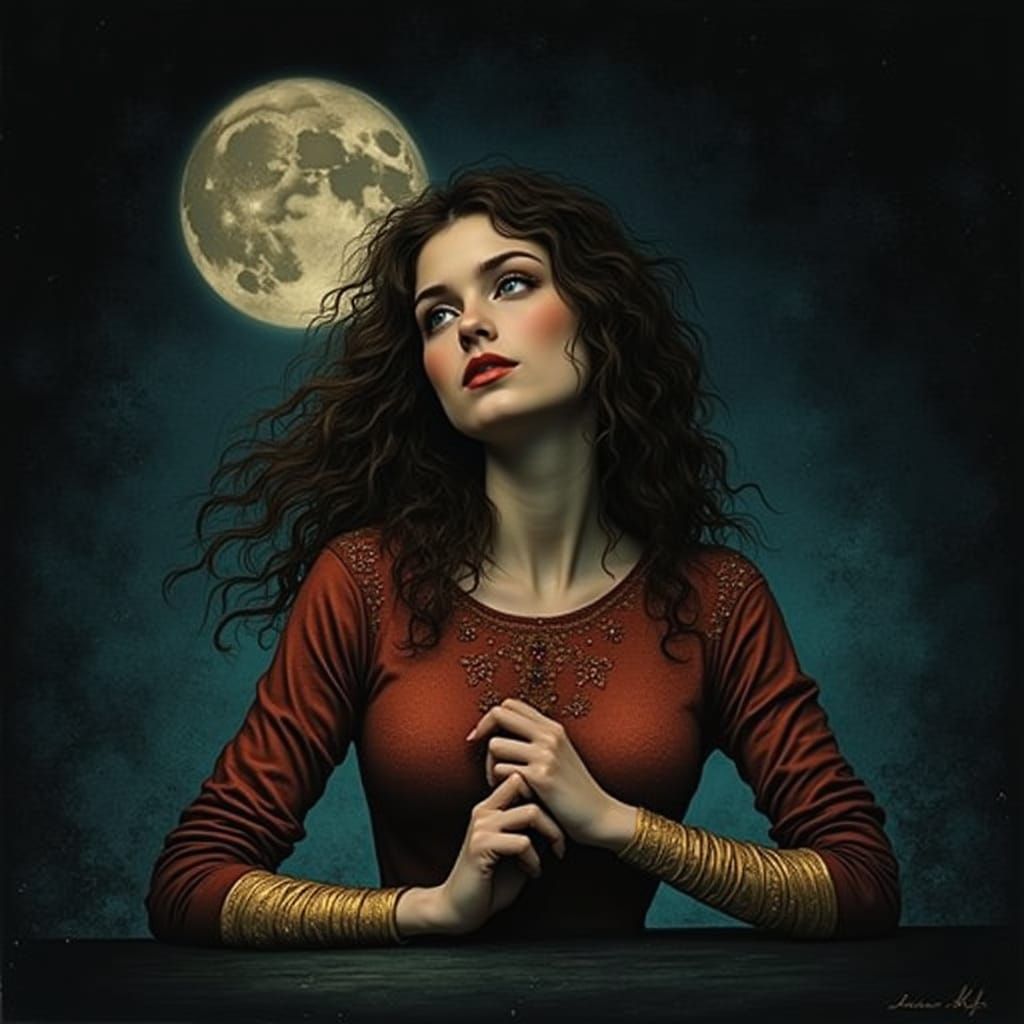 Etched Sketch: Layered Engraving Art