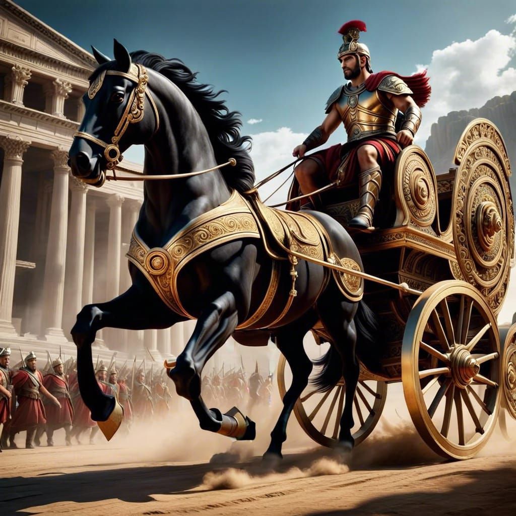 Riding into Battle: A Warrior's Chariot
