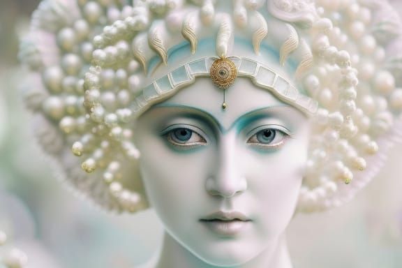 Archangel Michael in Intricate Armor Fantasy Art