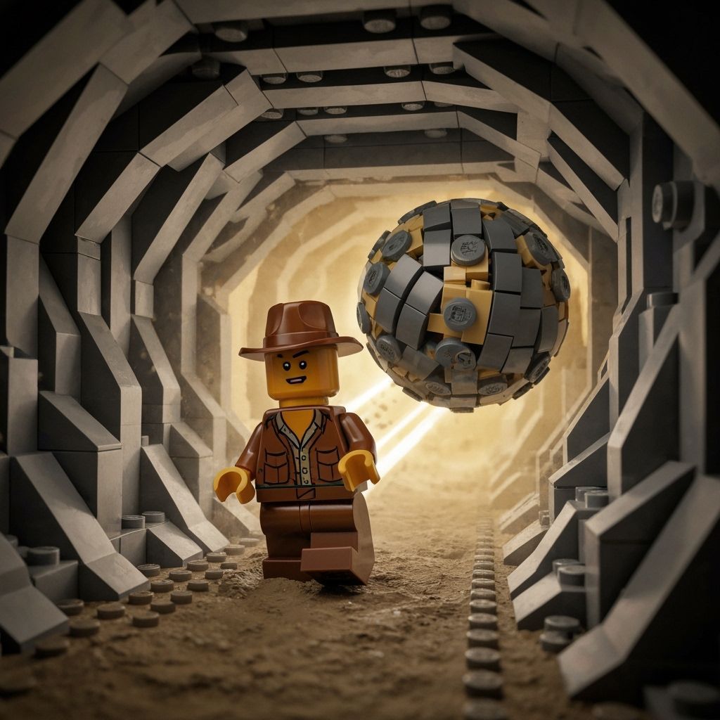 Lego Indiana Jones Tunnel Escape