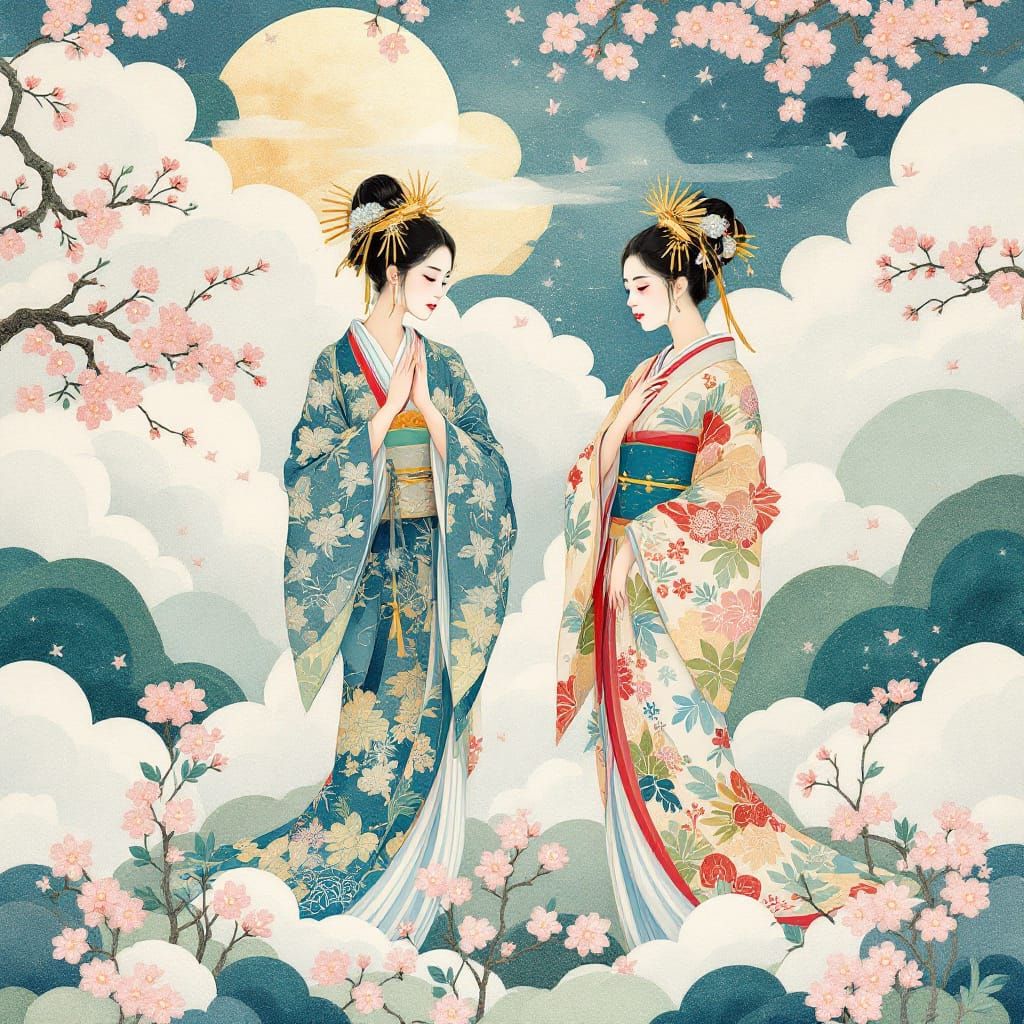 Sharing Our Daydreams In The Clouds