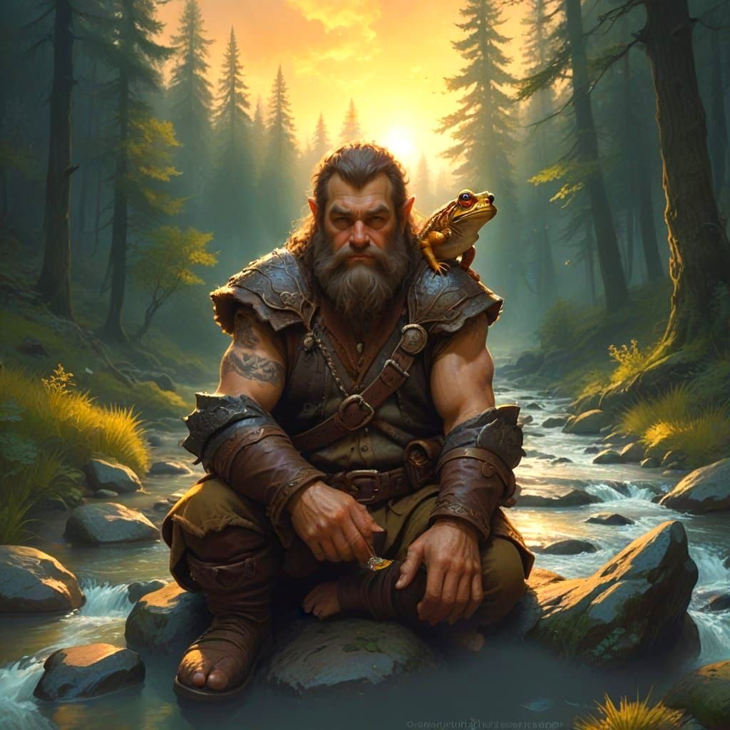 The Almighty Toadageddon, and his buddy Jeff