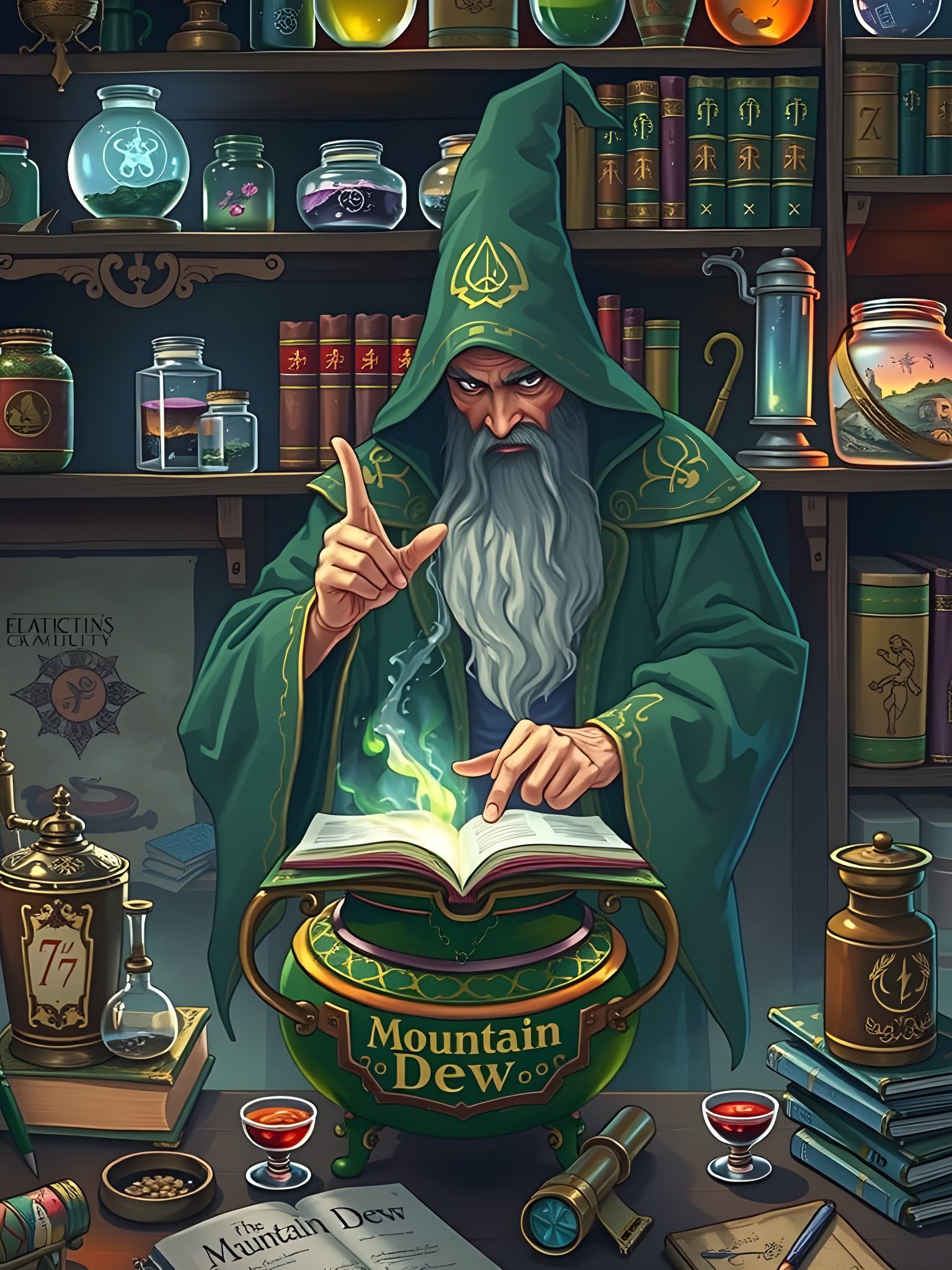 Mountain Dew Wizard