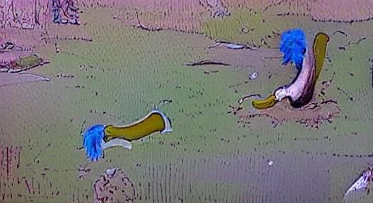 Marge Simpson's Unusual Meal