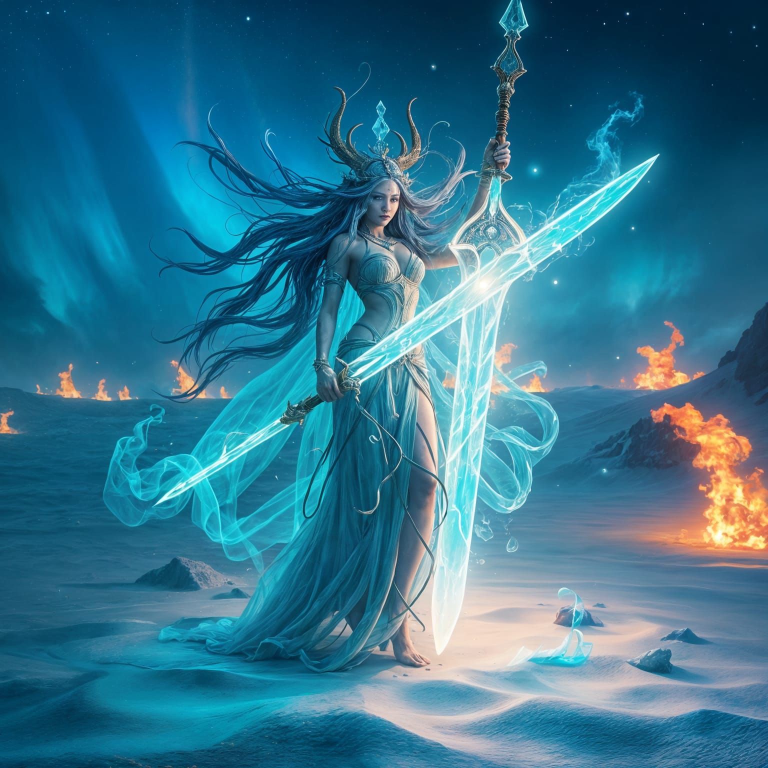 Burning Paradise: Fantastical Art in Unreal Engine 5