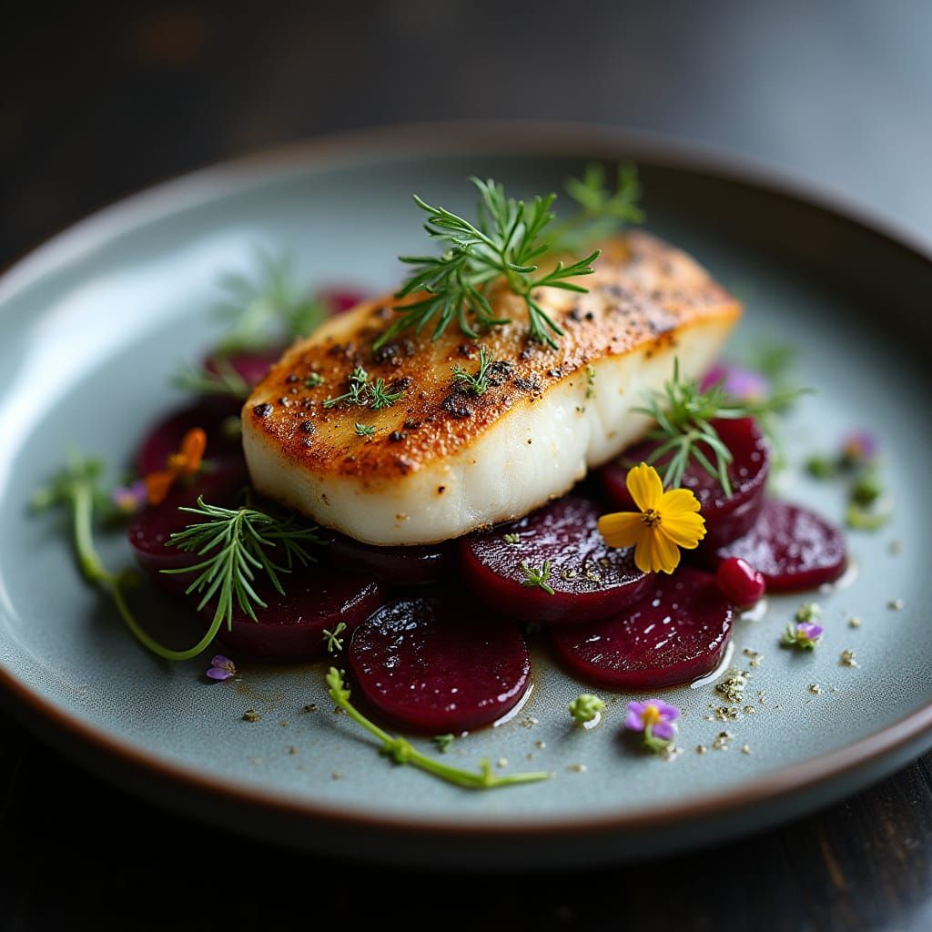 Surreal Culinary Masterpiece in Realistic Style