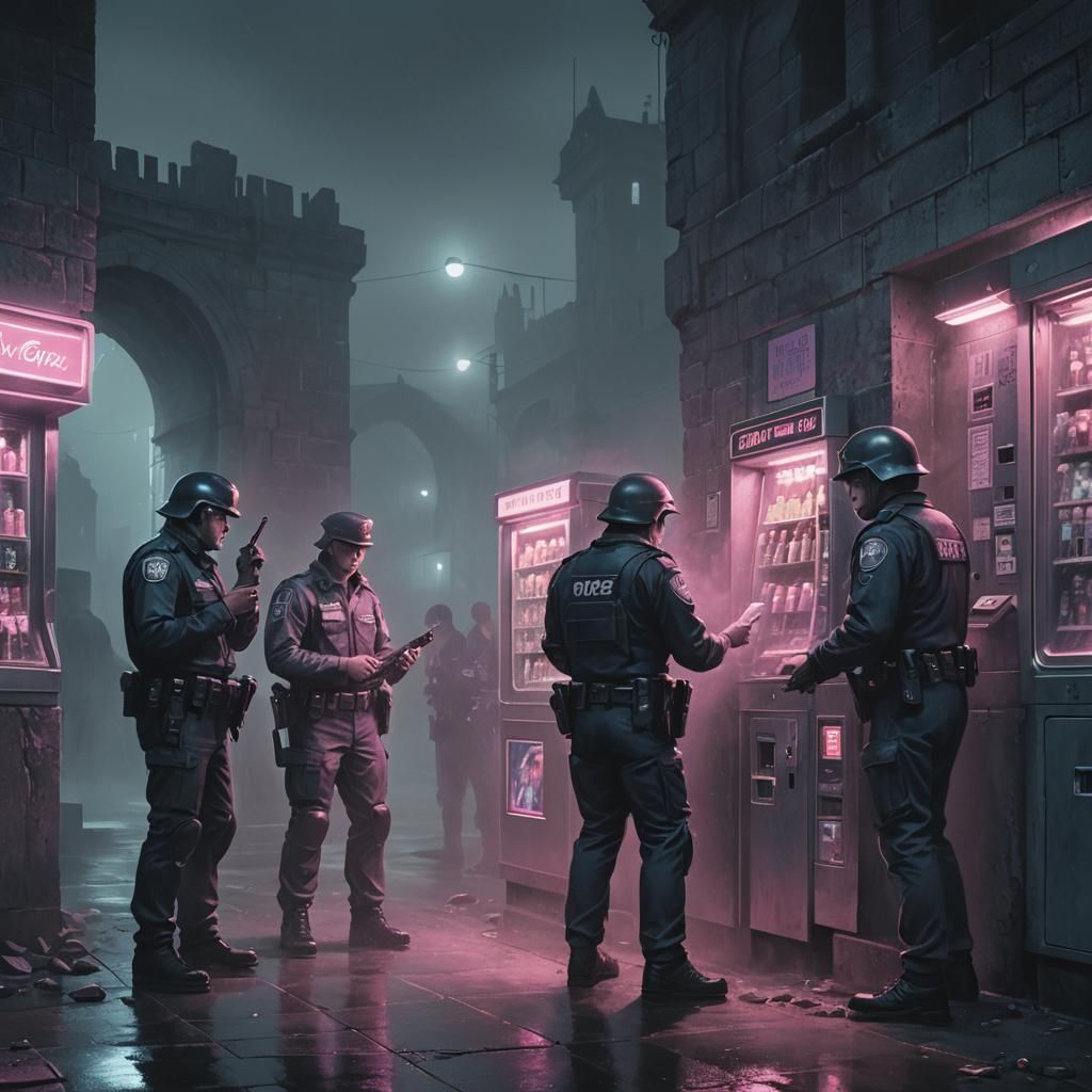 Dark Fantasy Cops by Perfume Vending Machine