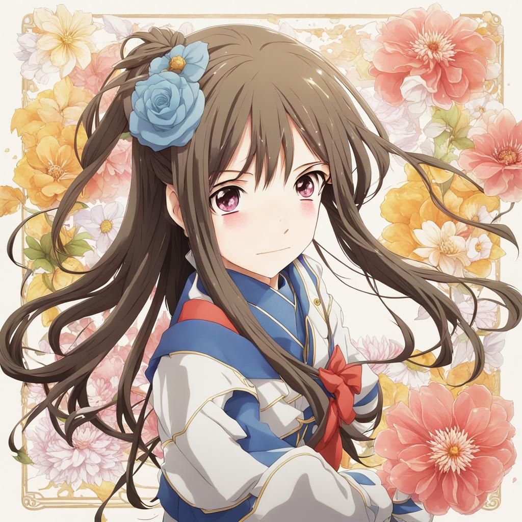 Anime Style Illustration of Marin Kitagawa