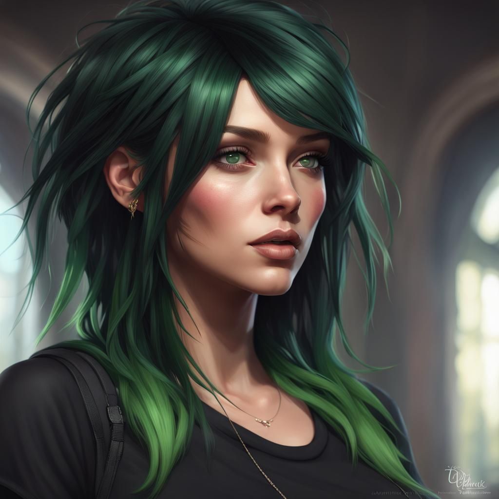 Hyperdetailed Portrait with Dynamic Lighting