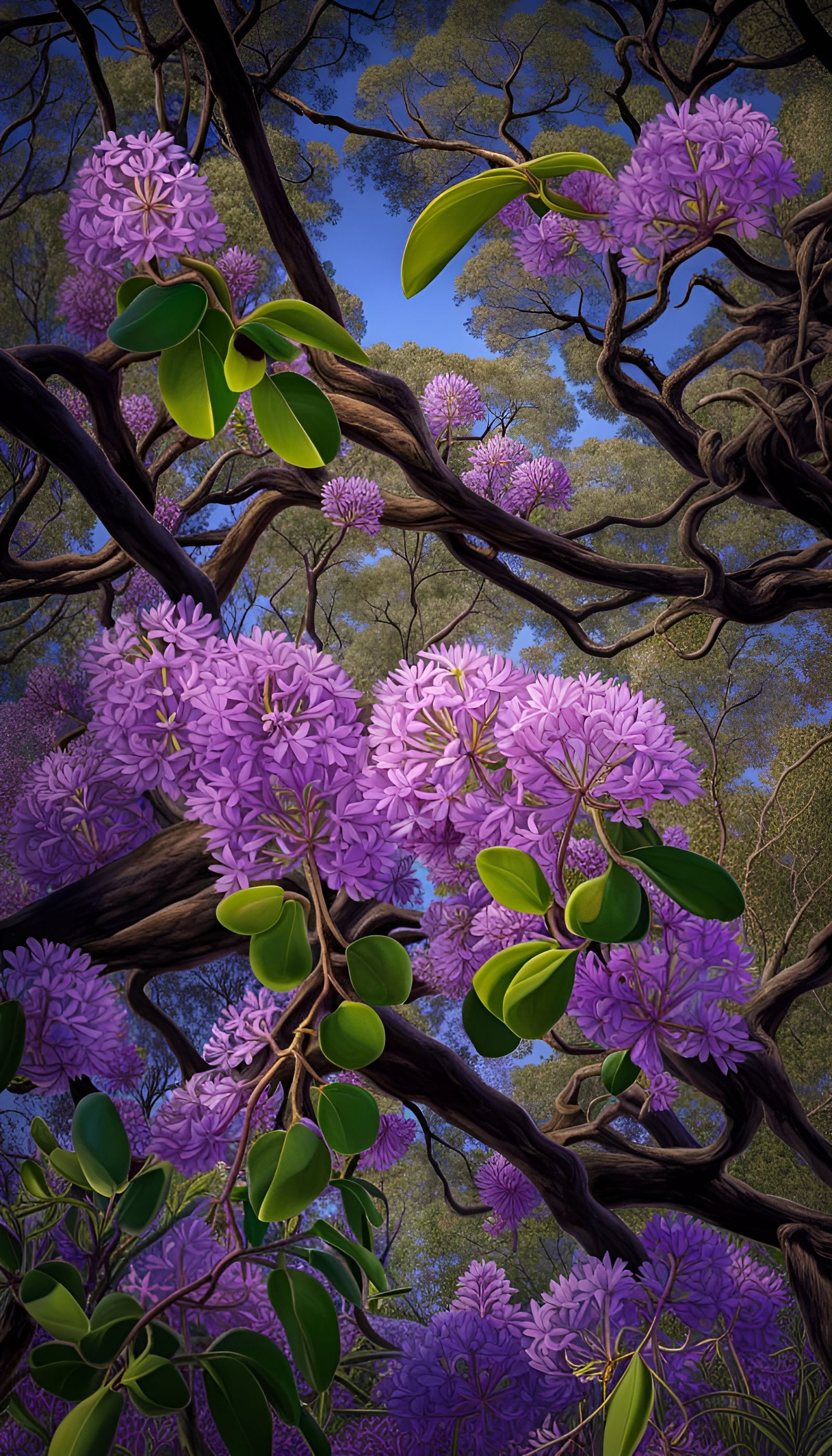 Australian Flora and Fauna with Celtic Flourishes