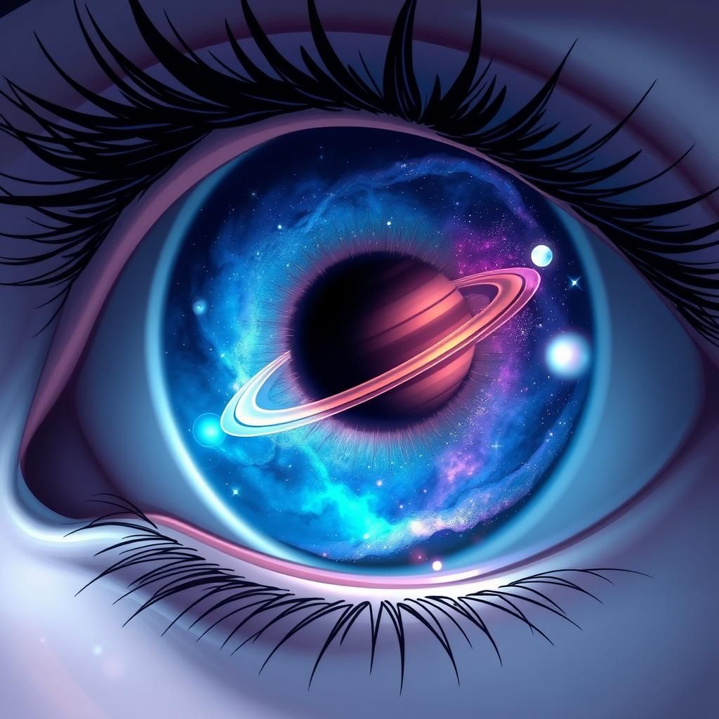 Galaxy Eye: Hyperrealistic Cosmic Vision