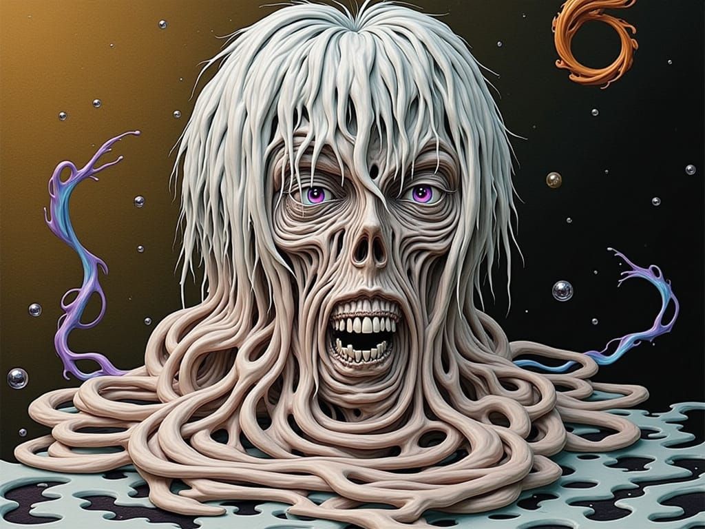 Humans Devolve into Animals With Spilling Brains