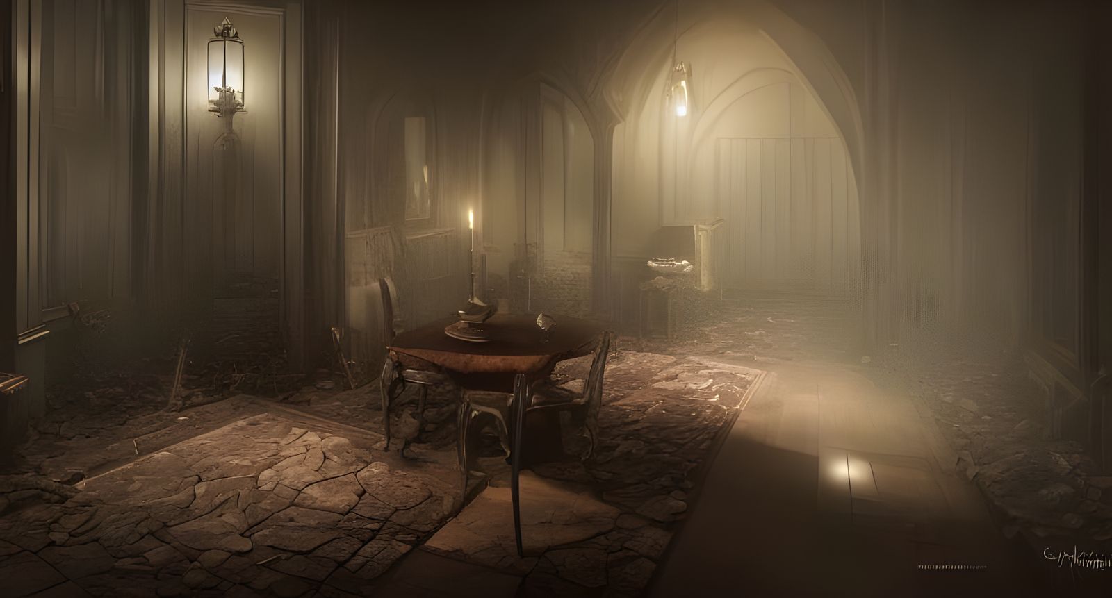 Dark Magical Potion in Hyper-Realistic Style