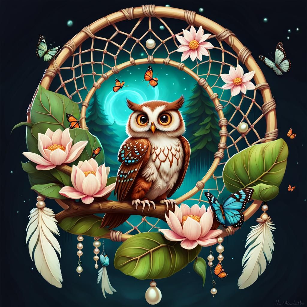 Owl Dreamcatcher