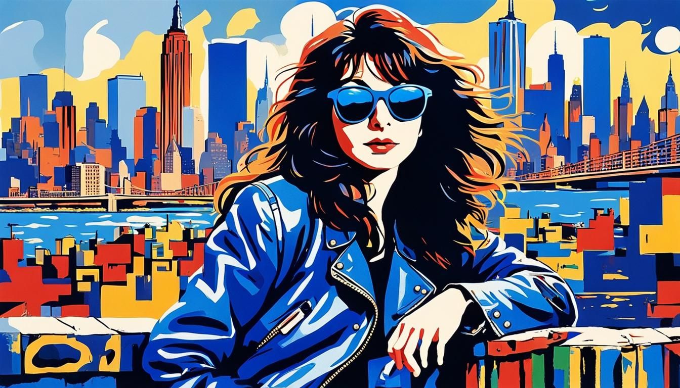 Singer in Matisse Style at CBGB's NYC