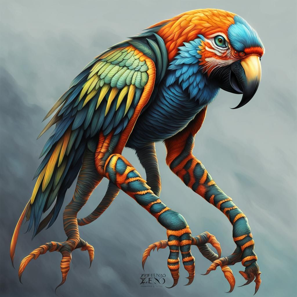 Exotic Alien Exoplanet with Speculative Alien Life