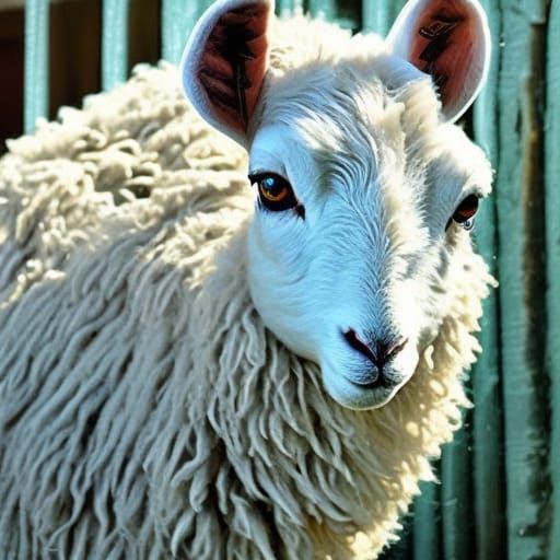 AI Generated Image of a Lamb