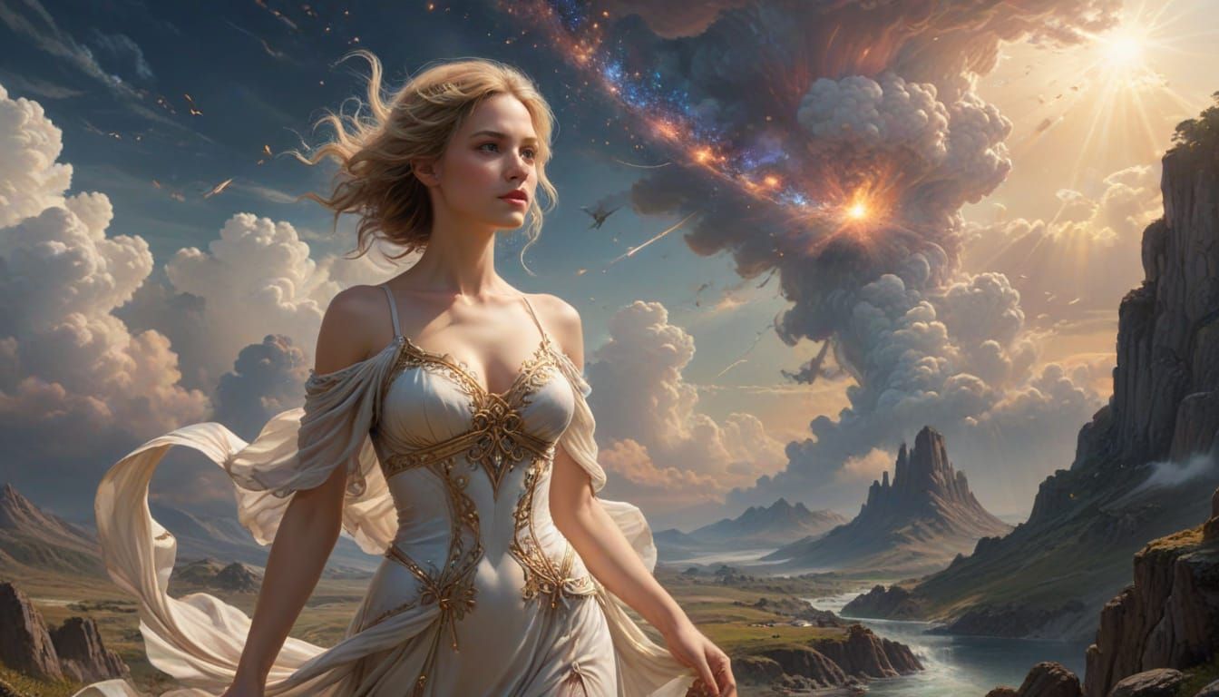 Ethereal Masterpiece of Cosmic Wonder