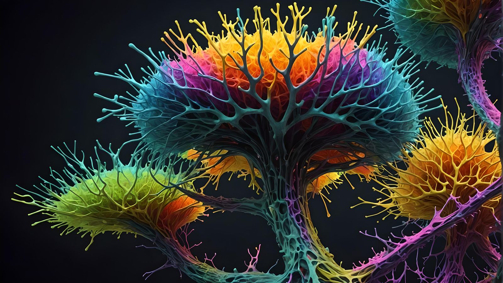 Graphcore Neural Networks in Biomorphic 3D Render