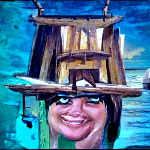 Total Drama Island Season 2 in Oil Painting Style