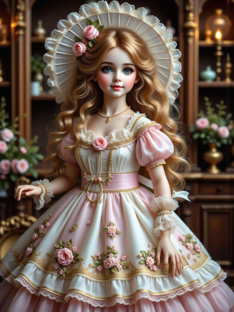 Southern Belle Doll in Whimsical Cuties Style