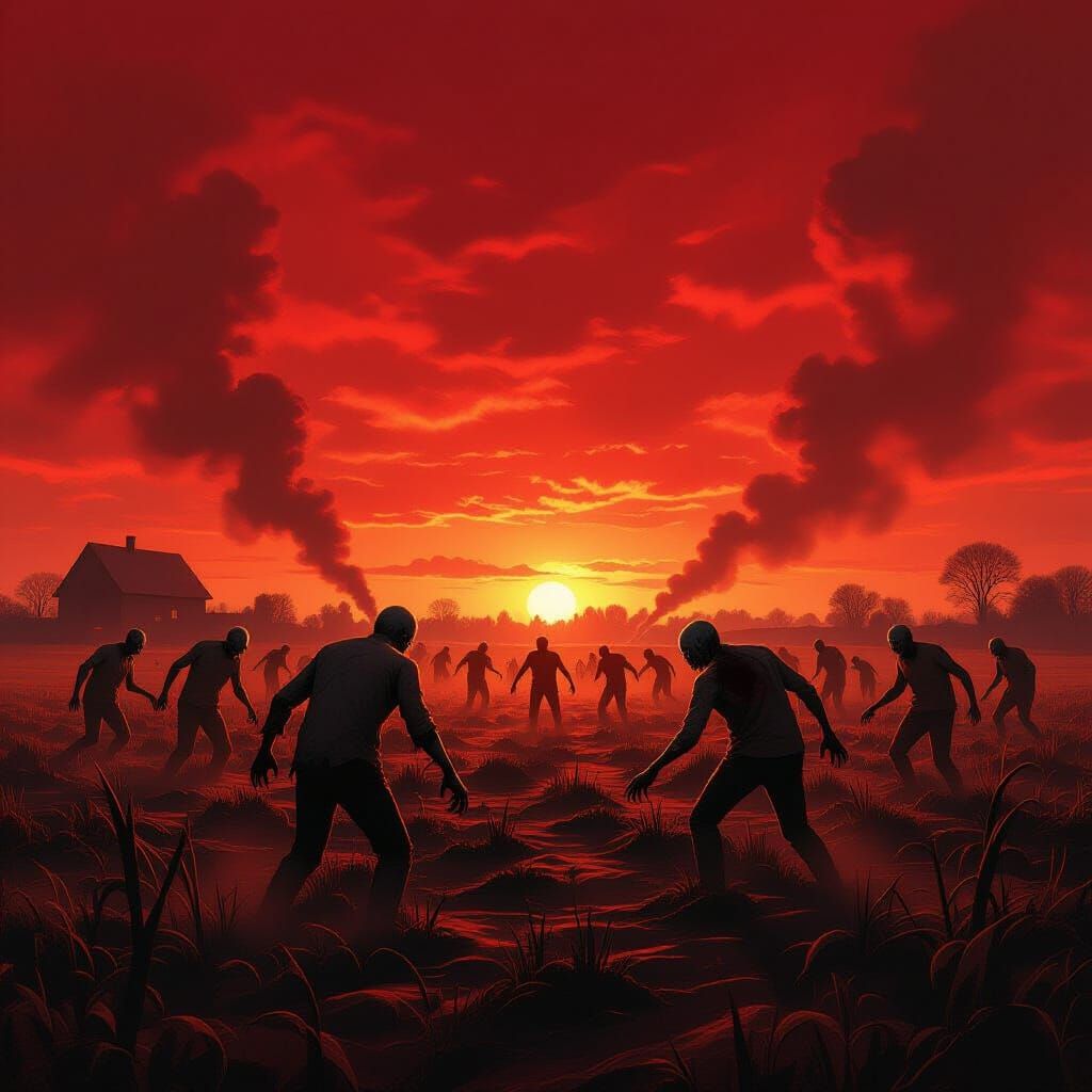 Mutated Zombies Emerge on Gritty Farmland