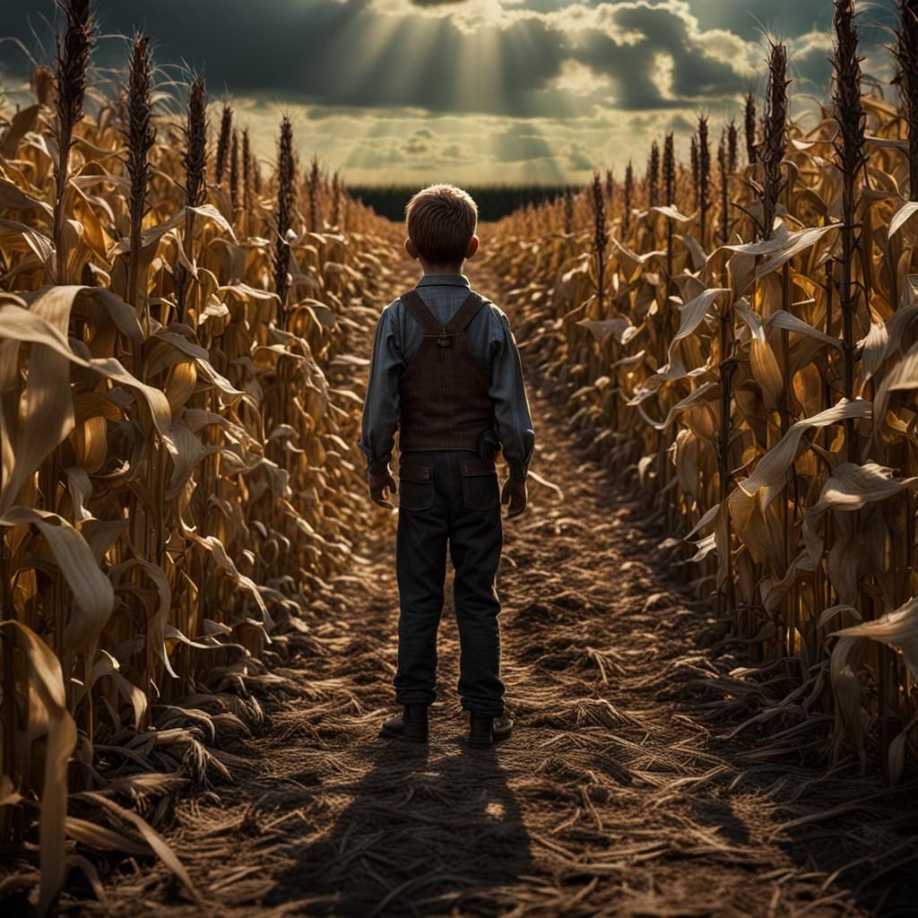 Hyperrealistic Children of the Corn Cinematic Interpretation