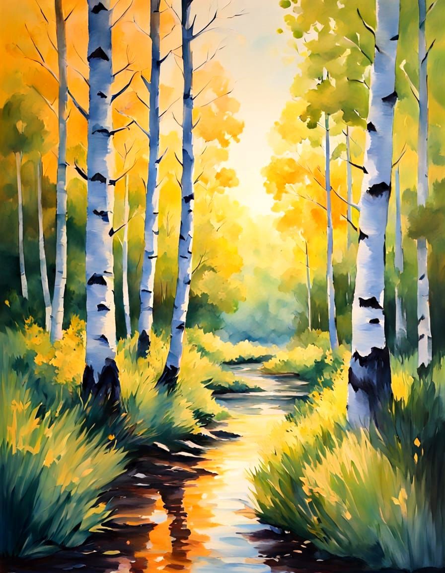 Aspen Forest (2 images)