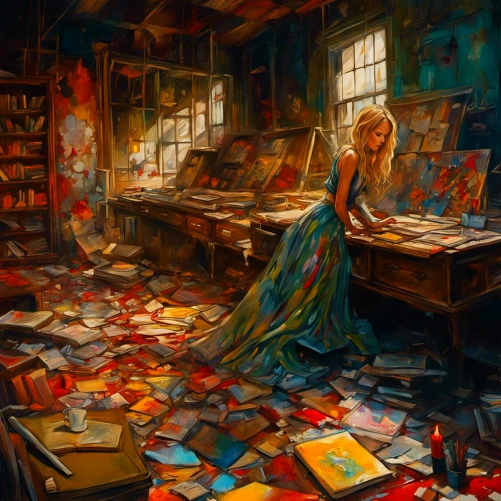 Home of Artist - Not a job to do today...