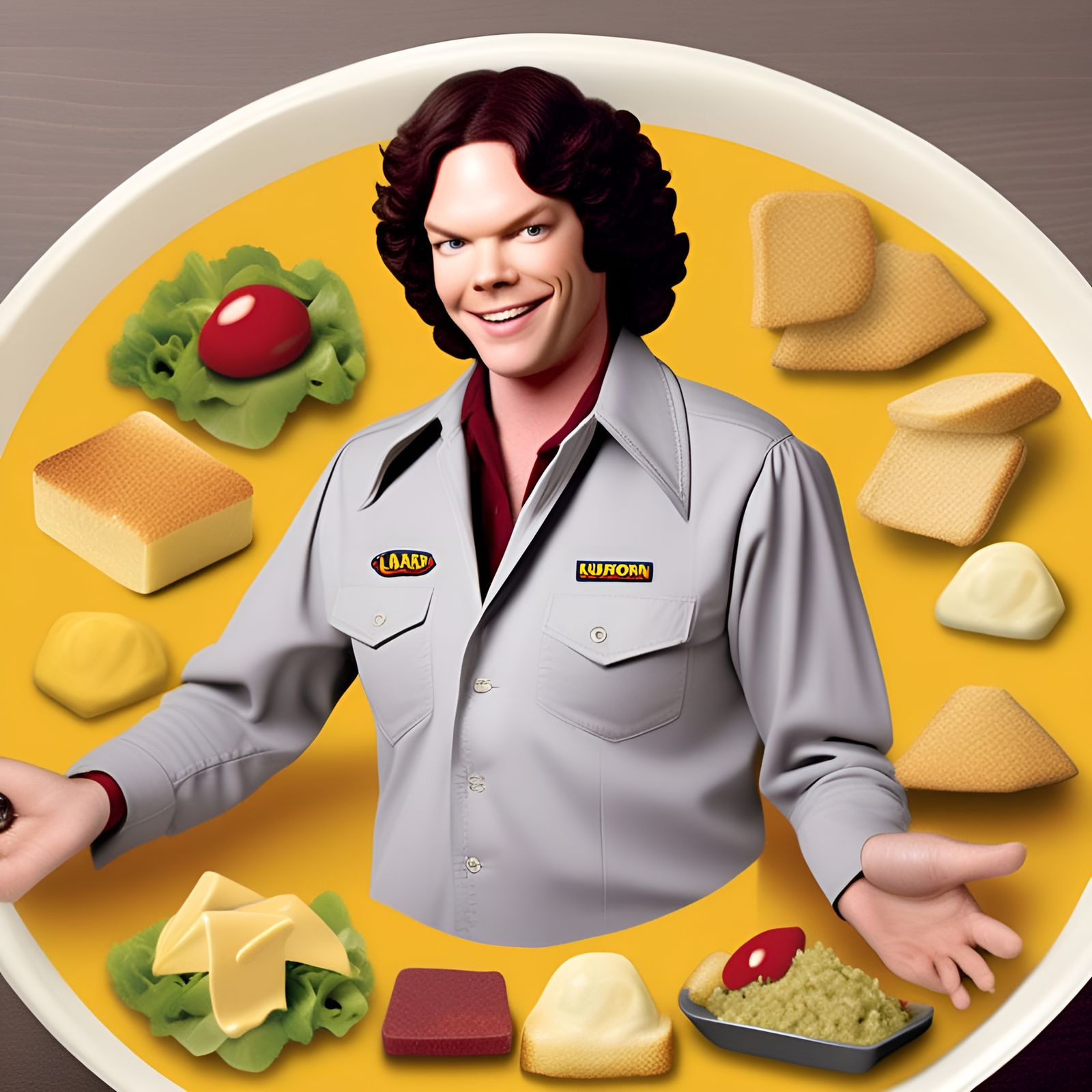 Laura Prepon's Grey Poupon Crouton Groupon Deal
