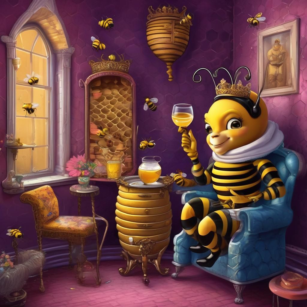 Queen Bee's Royal Jelly Tea Party