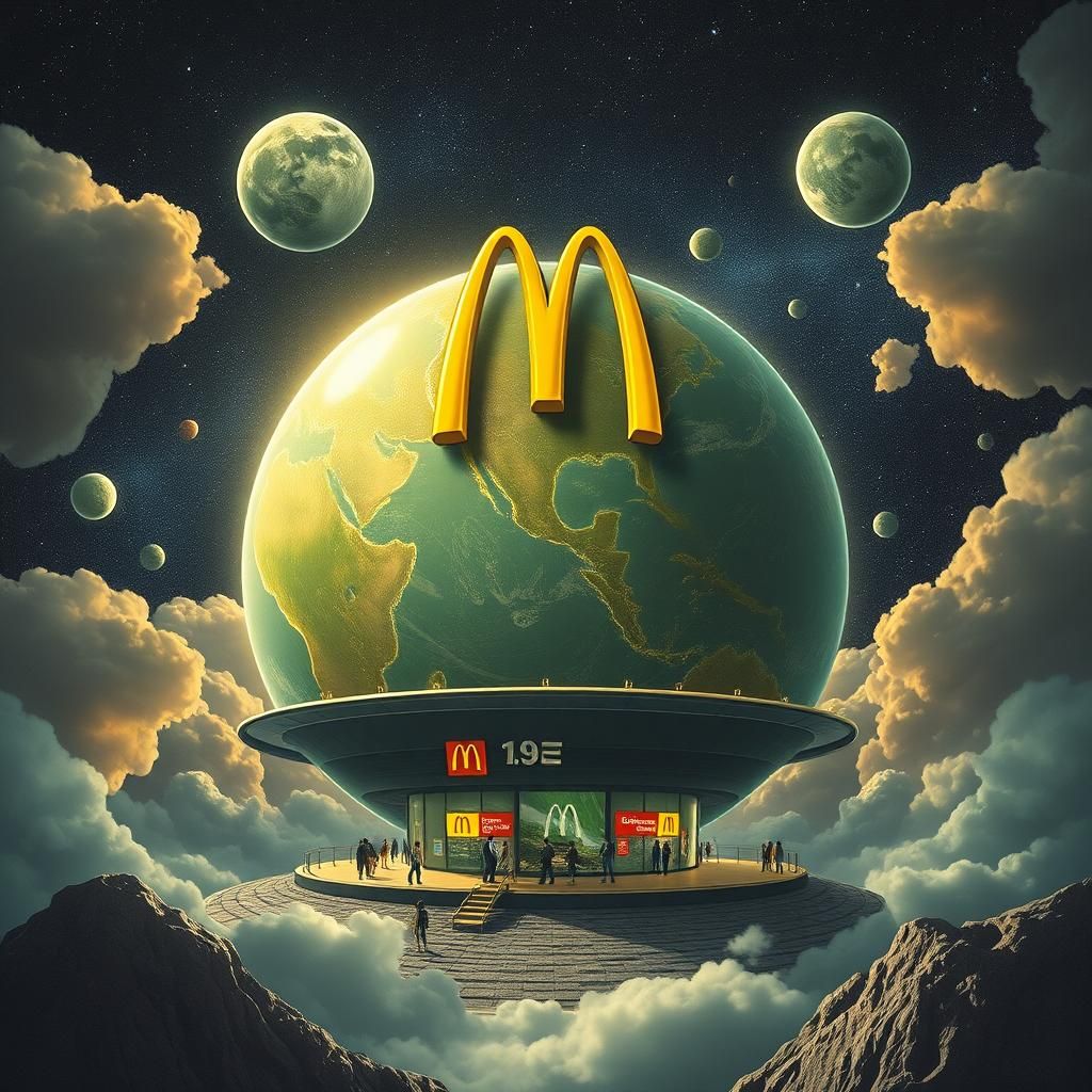 McDonald's Planet: A Fast-Food Fantasy World