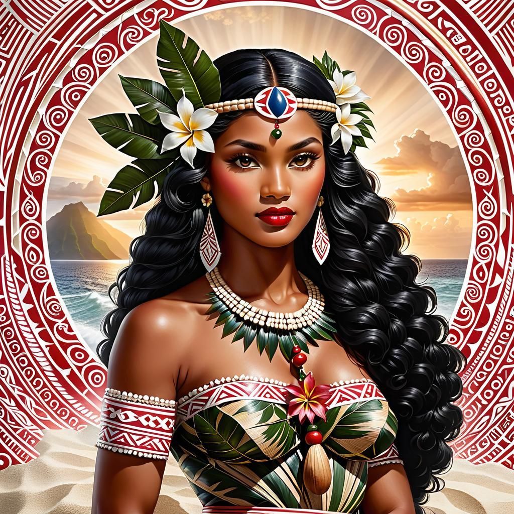 Wallis and Futuna as a Woman