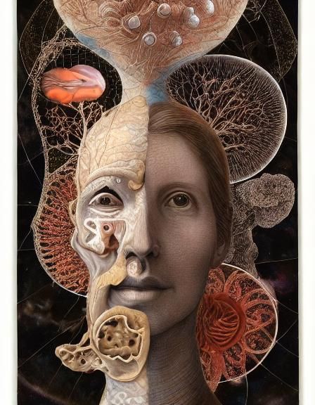 Surreal Mixed Media Art: Memory and Pain