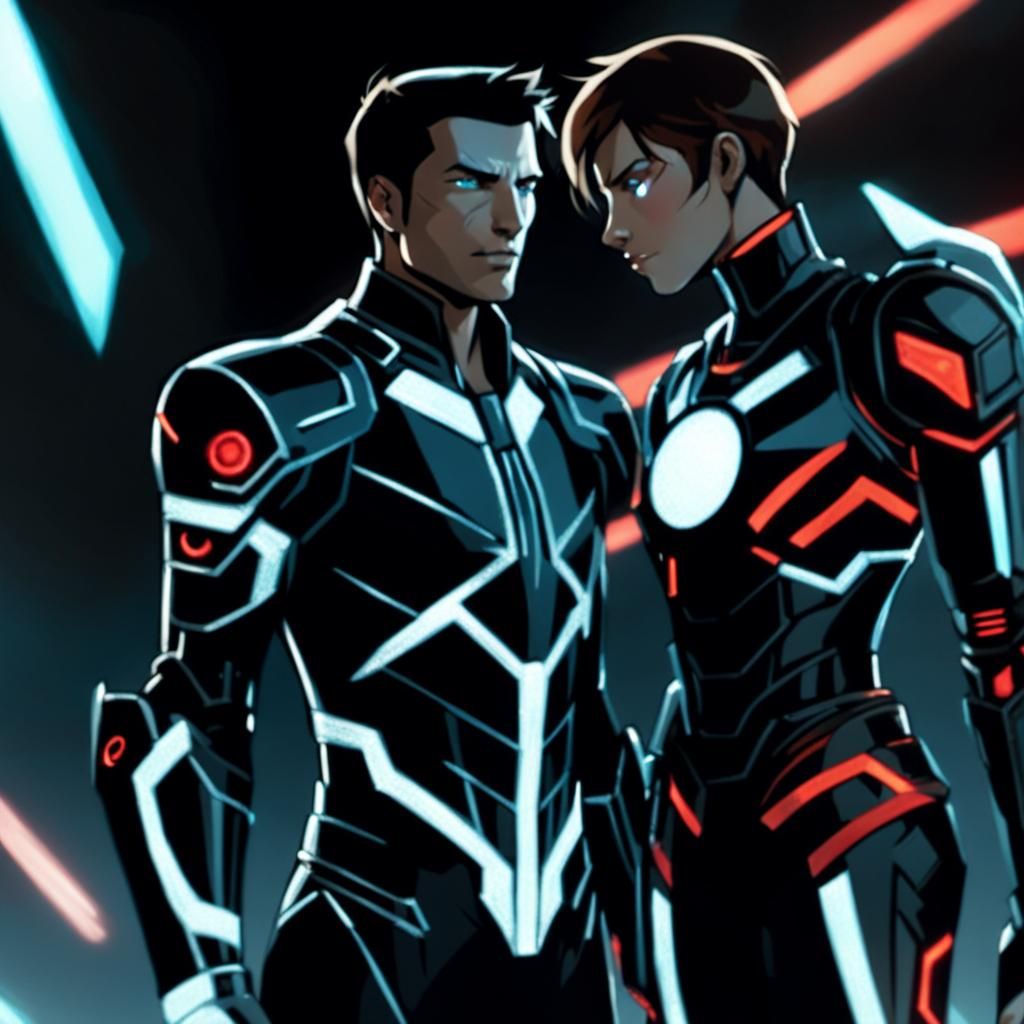 Sci-Fi Showdown in a Ruined City: Concept Art