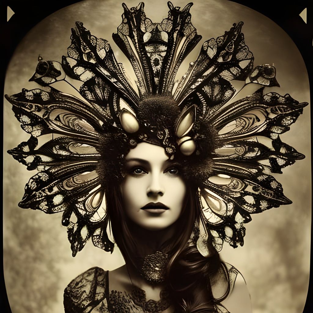 Steampunk Beauty with Clockpunk Jewels in Filigree