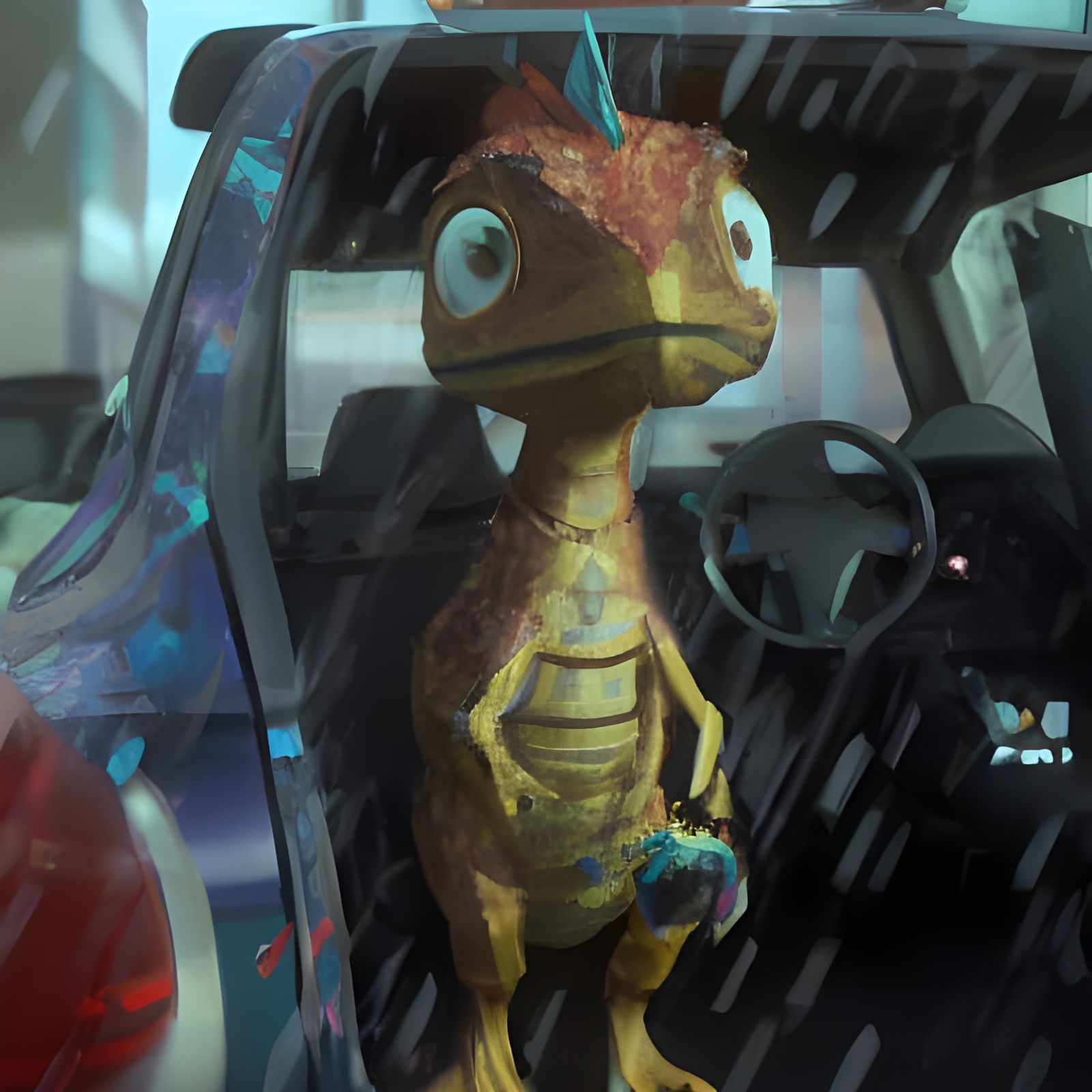 Jurassic Parking Lot 2: The Lost Wheel