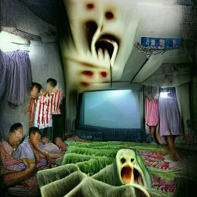 AI Generated Horror Movie Still