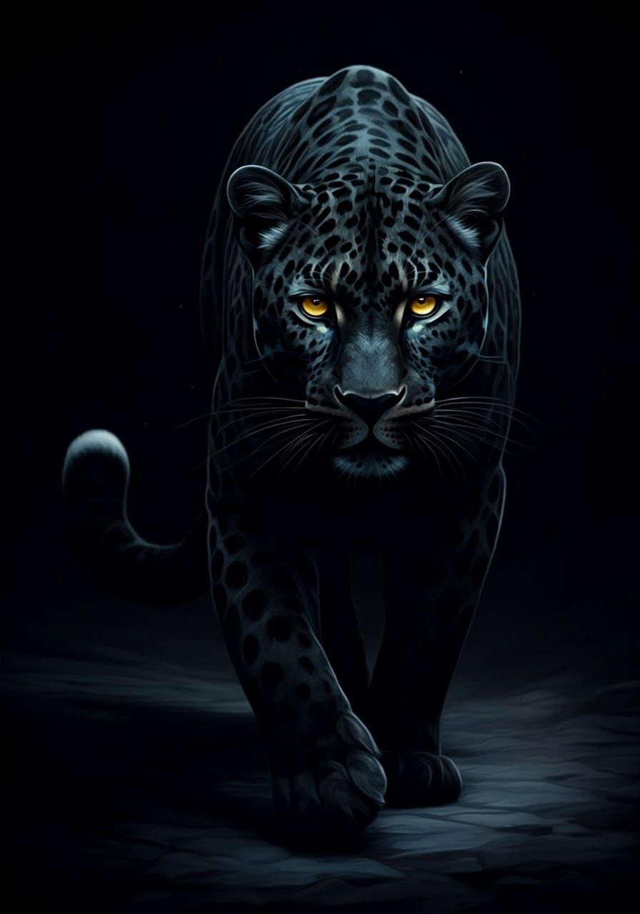 Black leopard