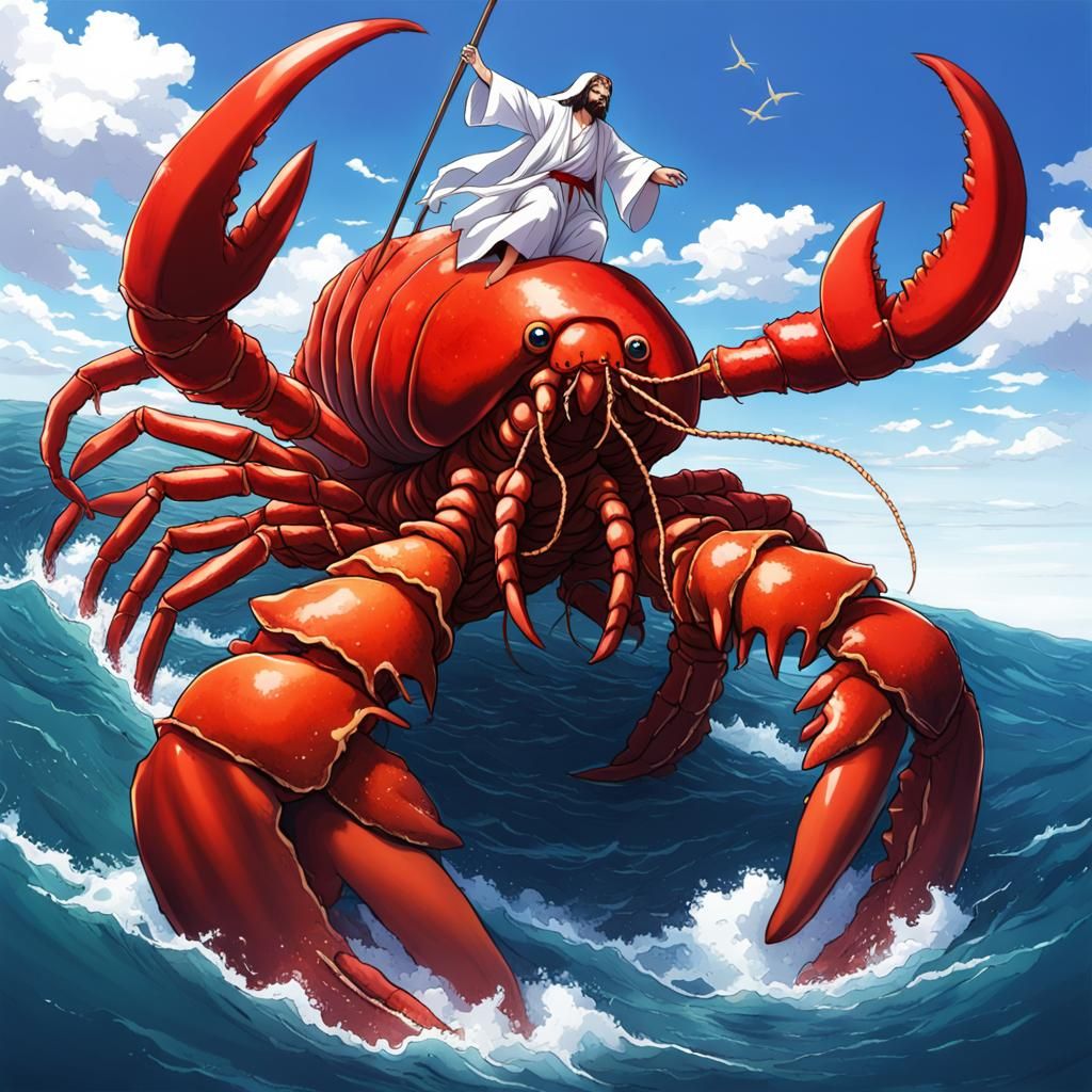 Jesus Christ The Anime: Lobster Atrocities