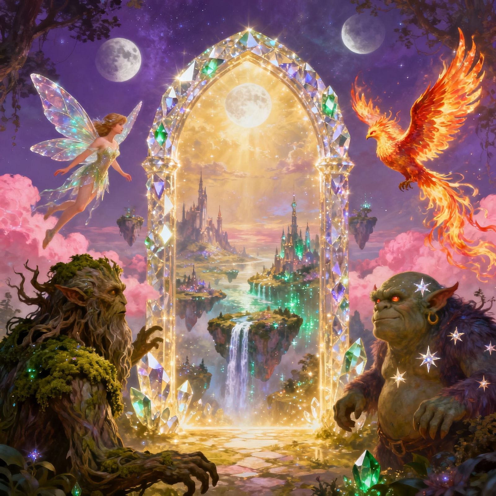 Magical Portal Opens to Realm of Dreams and Mystery