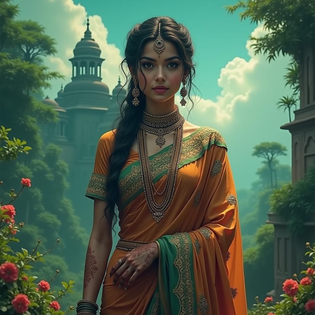 Beautiful Indian female RealVisXL v4 Lighting Super Detailed...