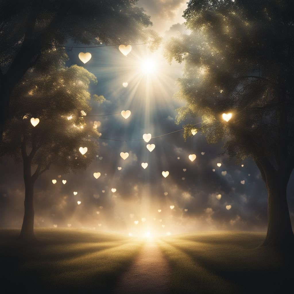 Ethereal Support Network in Soft Focus