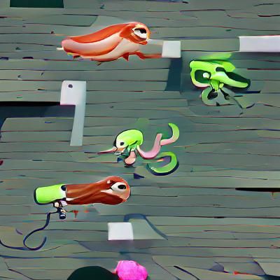 Squid Game Inspired AI Art