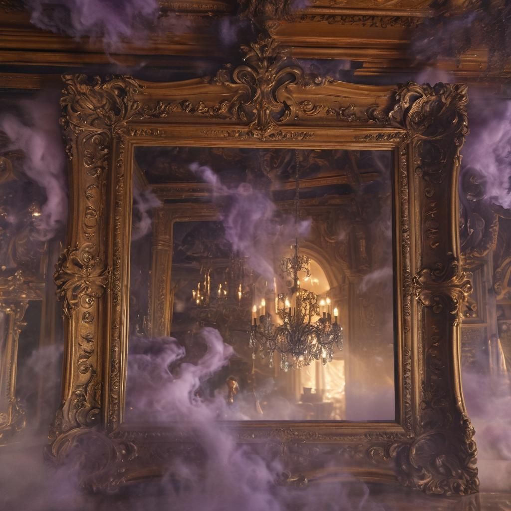 Baroque Surrealism: Soul Energy in Ornate Space