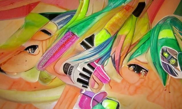 Vocaloid Concert Live in Prismacolor Markers