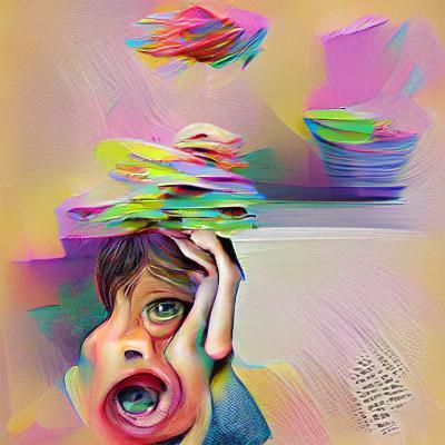 Pastel Abstract Dreamscape: Soft Blended Colors