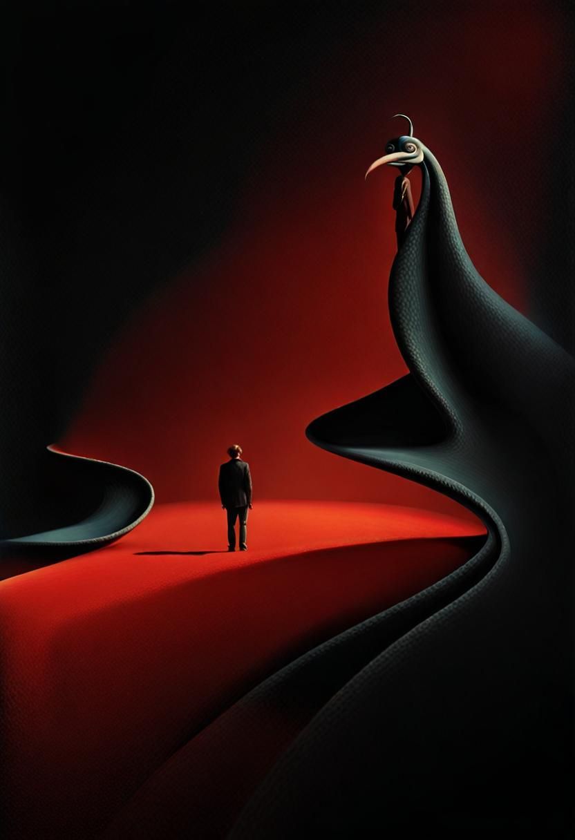 Fantastical Abstract Art in Detailed Style