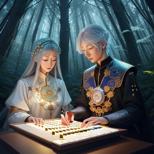 Surreal Poets in Cosmic Harmony