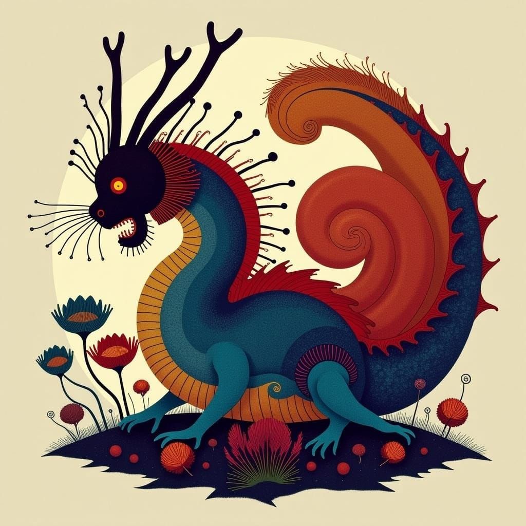 Ancient Japanese Dragons Come to Life in Vibrant Colors